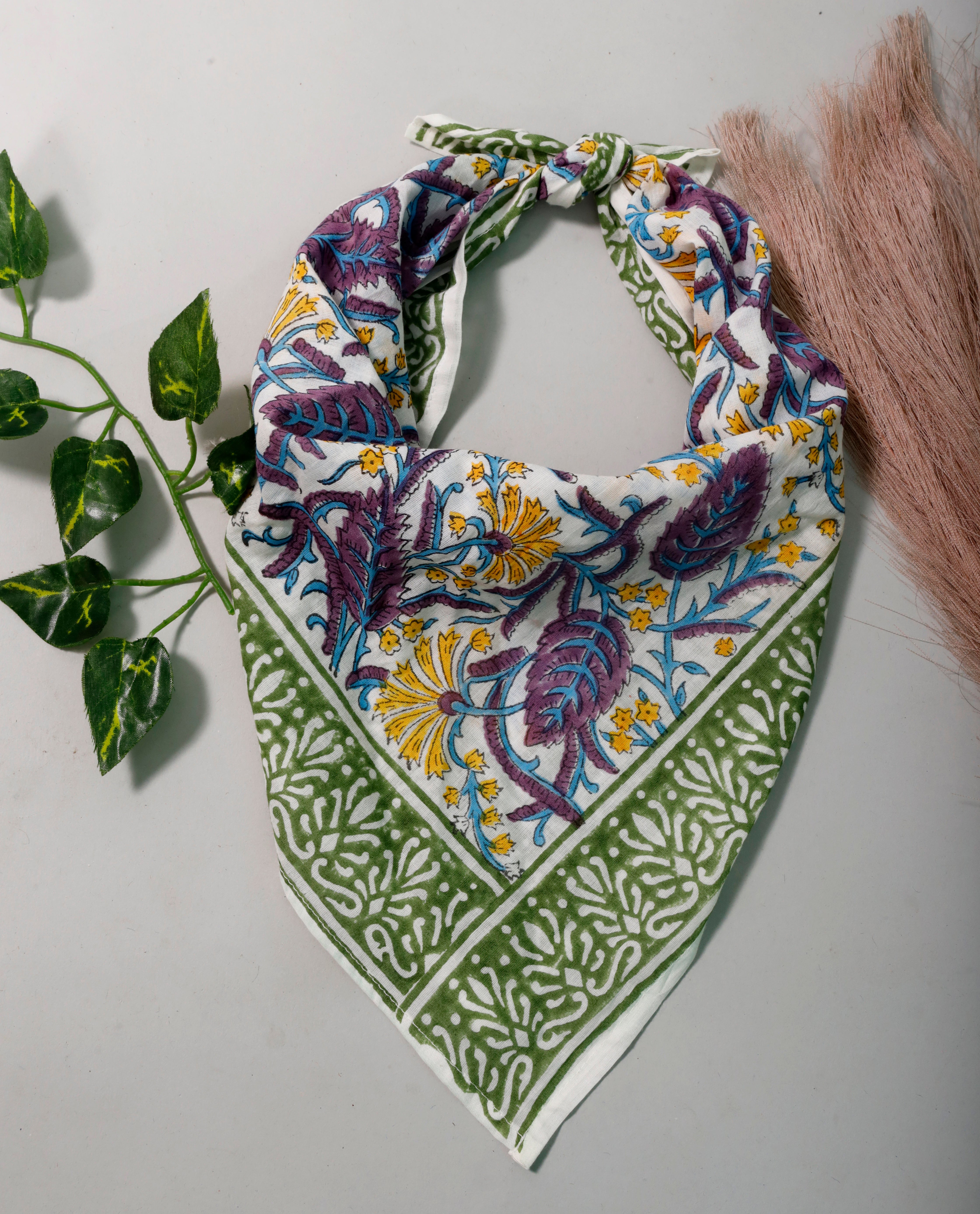Green Unisex Bandana